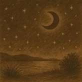 Night and moon