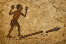 The hunter is shocked