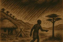 A man leaves the village to search for the boy